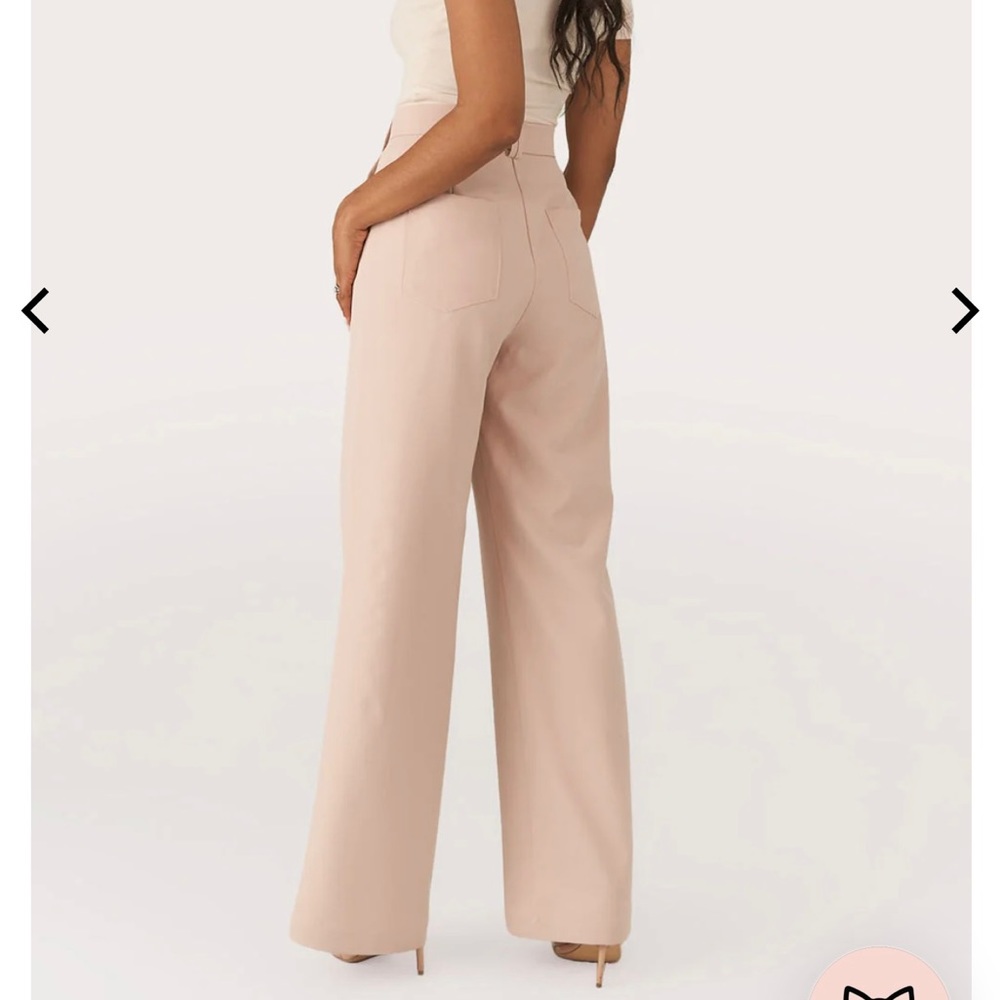 Kittenish Kathy Blush Trouser